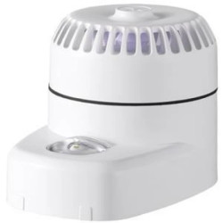 ROLP-LX-WW Sygnalizator akustyczno-optyczny z białą obudową i białym światłem