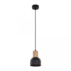 Lampa wisząca CAIRO kolor Czarny / jasne drewno 4894 TK Lighting