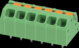 1861975 PCB terminal block, 6-pole, RM: 3.5 mm, 0.2 - 1.5 mm²