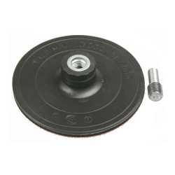 Tarcza elastyczna z rzepem 125 mm x M14 + trzpień 61H740