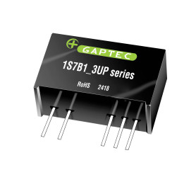 Gaptec 1S7B1_0312D3UP Przetwornica DC/DC 1S7B1_3UP, SIP-7 (5 Pins), 1 W, 42 mA, 1 szt.