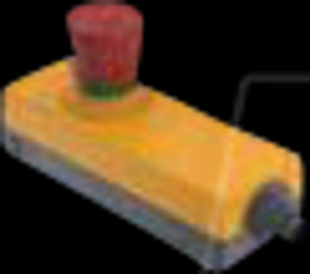 1.22.114.000/0000 E-Box M12 - yellow housing with emergency stop, 2 NC