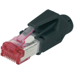 Digitus A-MO6A Cat 6a RJ45 Modular Plug Shielded 8P8C with Kink Protection