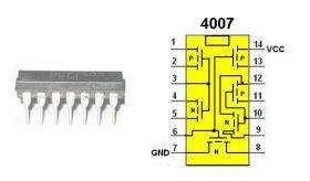 Układ scalony 4007