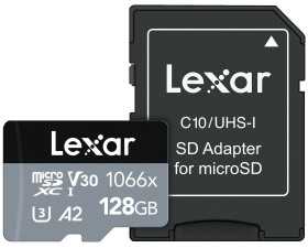 Karta Micro SD MicroSDXC, 128 GB Nie TLC, Lexar