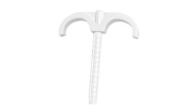 Hak Podwójny Hp-2 (50 Szt)