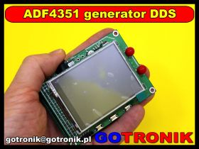 ADF4351 moduł generatora DDS RF + LCD
