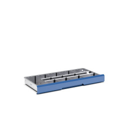 Zestaw przegródek Przegroda Metaliczny srebrny Galvanised Steel for use with Szafa, Dimensions1050 x 550 x 100mm Bott