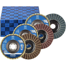 PFERD 44698005 SET PVL 125 A Flap Disc 125mm for Grinding various metals