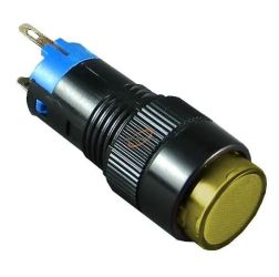 PRZEŁĄCZNIK MONOSTAB. ZOLTY OKR 3A 250V PODŚW.12V MKX