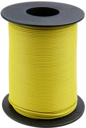 Donau Elektronik 125-S50-3 Przewód linka 1 x 0.25 mm² żółty 50 m