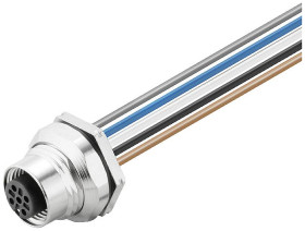 Weidmüller 1233320000 Złącze czujnika/aktuatora do zabudowy SAIE-M12B-5-2.0V-HW-PG9, 1 szt.