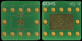RE913 Adapter DFN10/eMSOP10 0.50-mm pitch RM 2.54 mm