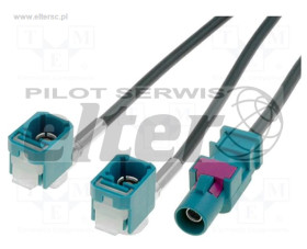Adapter FAKRA Wtyk 2xFAKRA Gniazdo