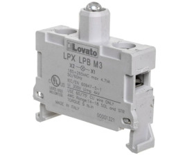 Oprawka z LED zielona 185-265V AC światło ciągłe LPXLPBM3