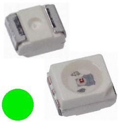 Dioda LED SMD PLCC-2 zielona Iv=2mcd LGT679-G1