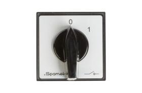 Łącznik krzywkowy 0-1 3P 40A do wbudowania IP65 LK40-2.8211/P03