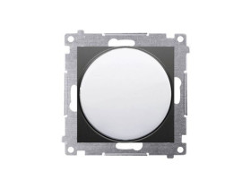 SIMON 54 Sygnalizator świetlny LED czarny - światło białe DSS1.01/49 KONTAKT SIMON