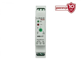 Przekaźnik bistabilny 1P 16A 230V AC czas wyłączenia 20s-10min WBI-1T