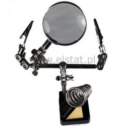 Uchwyt z lupą i podst. ( Trzecia ręka )