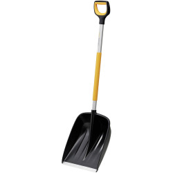 Fiskars 1057177 Snow Shovel Aluminium/Plastic Softgrip&#x2122; Handle Durable Blade