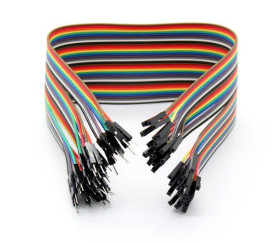 Opencircuit Male-Female 30 cm band cable 40 pieces