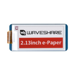 Moduł e-Paper HAT E-Ink 2,13&quot; (B) 212x104 do Raspberry Pi - Waveshare 13448