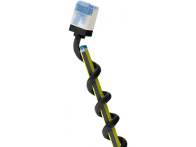 Kabel patchcord CAT 6a U/FTP 0,15m Cu czarny ultra-elastyczny