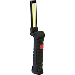 XCell 144964 Flip LED Work Light Rechargeable 400lm Red Light Function