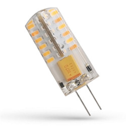 Żarówka LED G4 2W WW 12V SPECTRUM Biała ciepła silikon