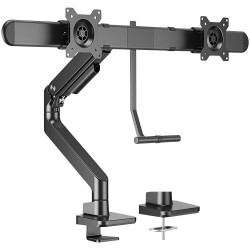 My Wall HL59L Monitor desk mount black for 17-32" height-adjustable