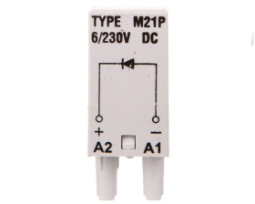 Modul sygnalizacyjny dioda D szary 6-230V DC 854834