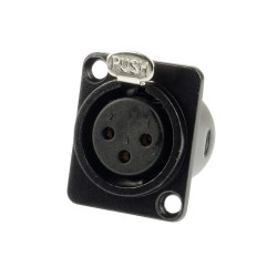 RX3FD-BG gniazdo XLR ROXTONE 3-pin żeńskie