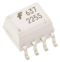 Transoptor HCPL0637 wyjście z bramką logiczną 2-kanałowy DC SOIC 8 onsemi