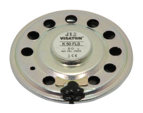 Głośnik 1W 8Ω średnica 50mm szerokość 50mm szerokopasmowy pasmo 20 000 Hz Visaton 2W