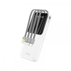 POWER BANK 10000MAH MULTI-FUNCTION WHITE