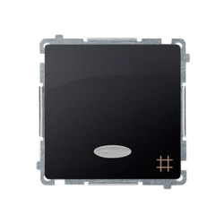 Simon Basic Łącznik krzyżowy z podświetleniem grafit matowy BMW7L.01/28