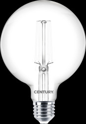 ING95W-092727 LED bulb E27, 9 W, 1055 lm, 2700 K, filament, white