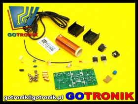 Mini cewka Tesli 15W - cewka Tesla - zestaw do samodzielnego montażu KIT DIY