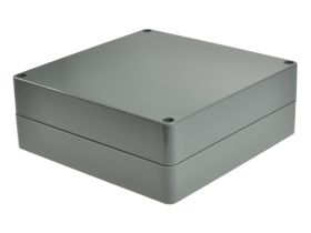 Obudowa; uniwersalna; G396; ABS; 160mm; 160mm; 60mm; IP65; ciemnoszary; Gainta; RoHS