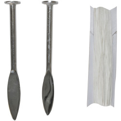 Faithfull FAILP1 LP1 Line Pins (Card of 2) &amp; Line 18m