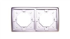 Simon Basic Standard Ramka Bryzgoszczelna Podwójna Ip44 Z Uszczelką Satynowa...