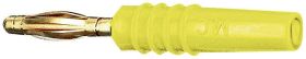 Złącze bananowe MultiContact SLS205-L żół.