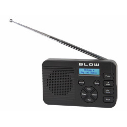 Radio Kuchenne FM/DAB+/BT BLOW RK4, Przenośne, Czarne