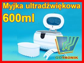 Myjka ultradźwiękowa CD-2800 600ml