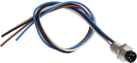 Przewód czujnik-siłownik Złącze A M8 liczba rdzeni 4 długość 200mm Rodzaj A Męskie