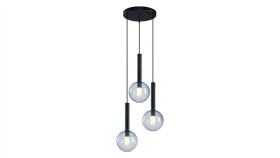 Lampa Wisząca Niko Black 3Xg9 Ml0333 Milagro
