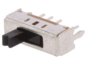 Przełącznik suwakowy 3 pozycje 12,6x4,3x4mm