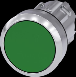 3SU1050-0AA40-0AA0 SIRIUS ACT pressure switch, Ø 22 mm, green