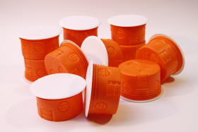 Puszka Z 80KF podtynkowa pokrywa biała